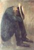 1906 ca. - Empirismo (studio per la figura del I pannello)